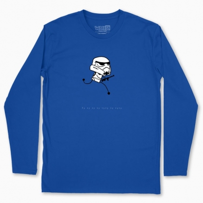 Men's long-sleeved t-shirt "The Imperial March"