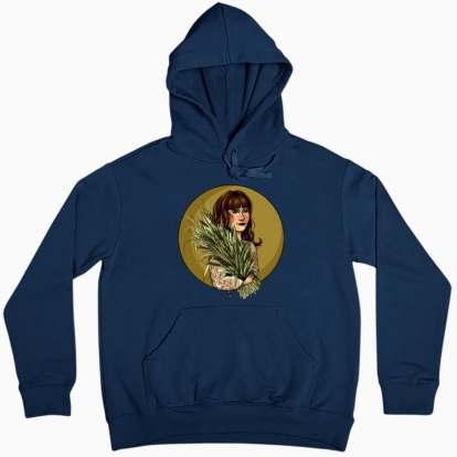 Women hoodie "А sheaf of wheat"
