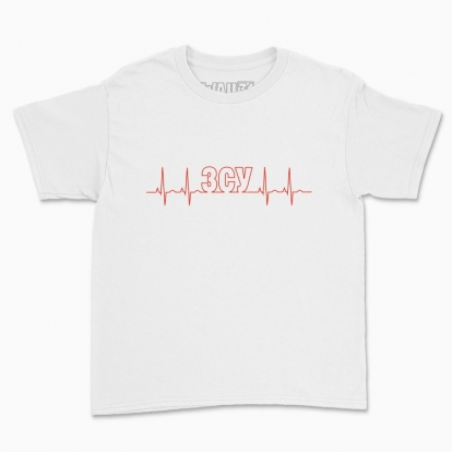Дитяча футболка "ЗСУ кардіограма"