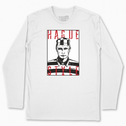 Men's long-sleeved t-shirt "Hague style"