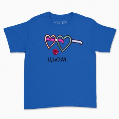 Дитяча футболка "Принт цьом"