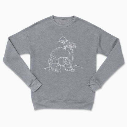 Сhildren's sweatshirt "Unicorn Wizard-Mushroomer White"