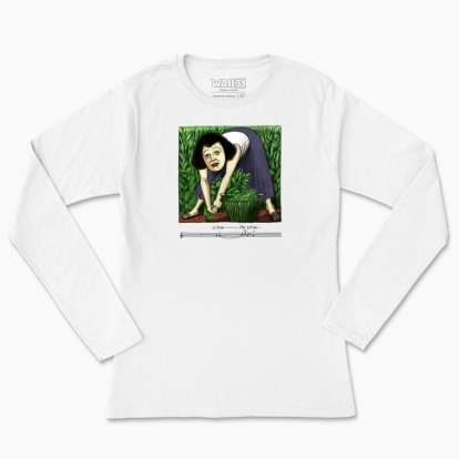 Women's long-sleeved t-shirt "Edith Piaf"