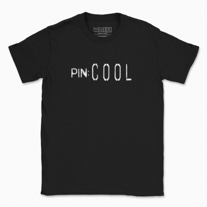 Men's t-shirt "cool pin code"