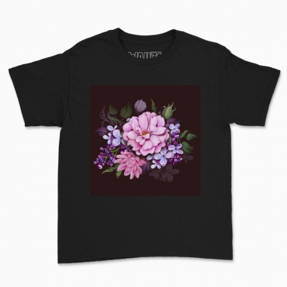 Children's t-shirt "Spring bouquet"