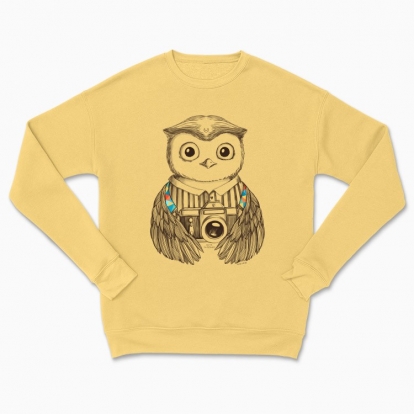 Сhildren's sweatshirt "The Owl Photographer"