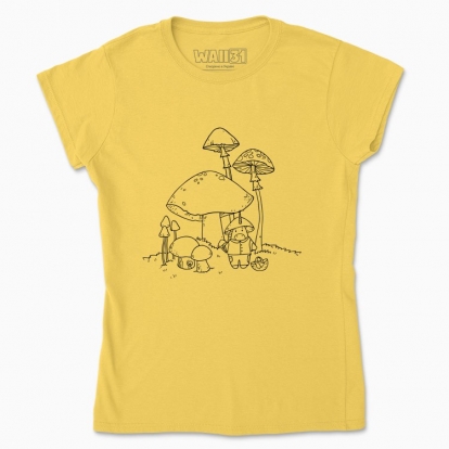 Women's t-shirt "Unicorn Wizard-Mushroomer"