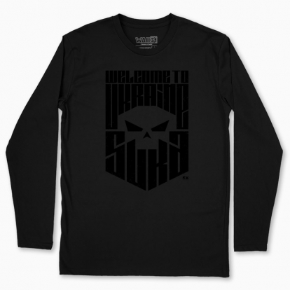 Men's long-sleeved t-shirt "WELCOME TO UA"
