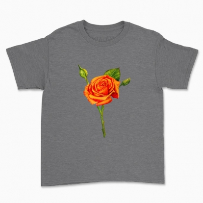 Дитяча футболка "Моя квіточка: троянда"