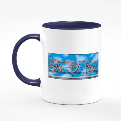 Printed mug "T.G.Sh."