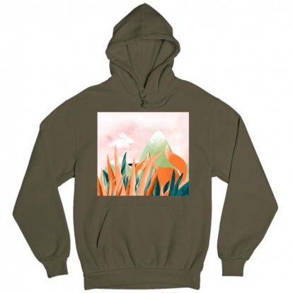 Man's hoodie "The hunting"