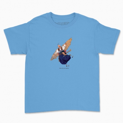 Children's t-shirt "The eagle does not catch flies"