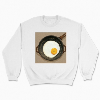 Unisex sweatshirt "An egg in a pan"