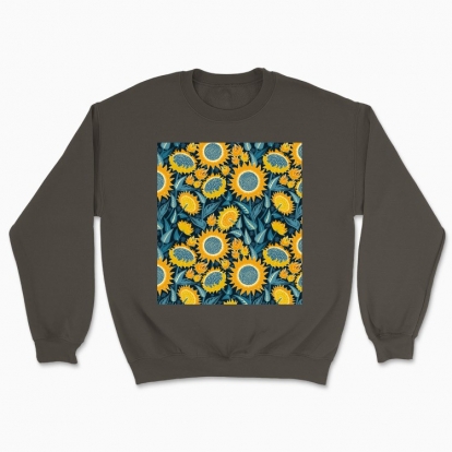 Unisex sweatshirt "Sunflowers field"