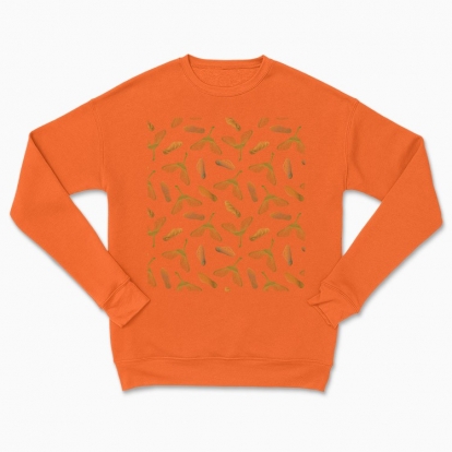 Сhildren's sweatshirt "Green maple seeds"