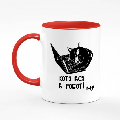 Printed mug "Cat"
