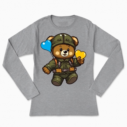 Women's long-sleeved t-shirt "Teddy"