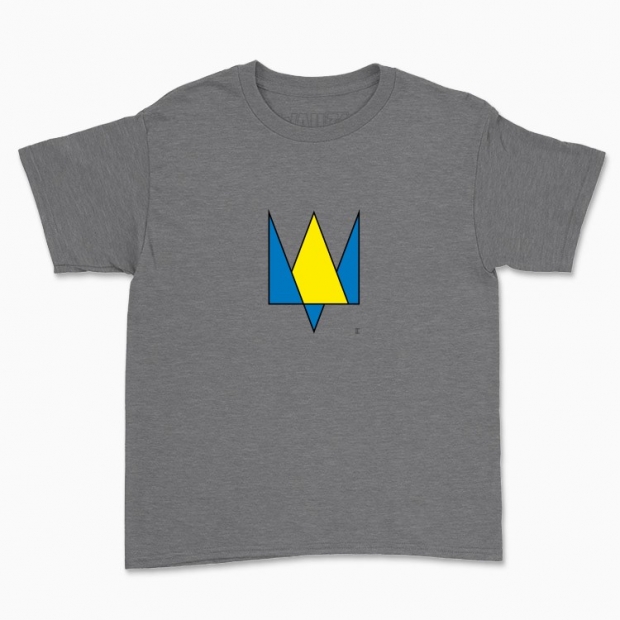 Trident minimalism (yellow-blue) - 1