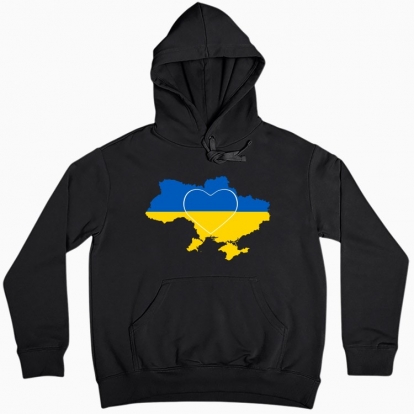 Women hoodie "I love Ukraine"