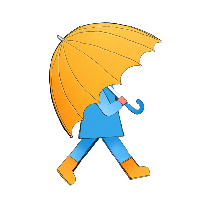 An umbrella
