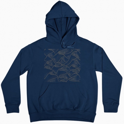 Women hoodie "Dune. Mountain landscape"