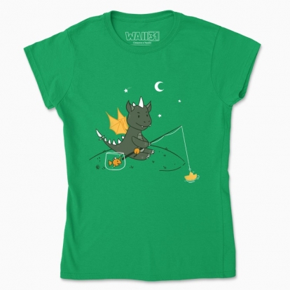 Women's t-shirt "Fisherman Dragon"