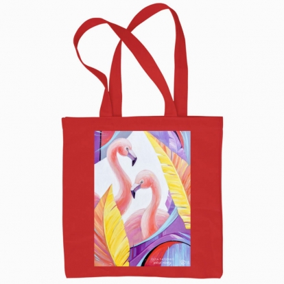 Eco bag "Flamingo"