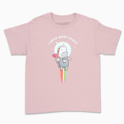 Дитяча футболка "Єдиноріг астронавт"