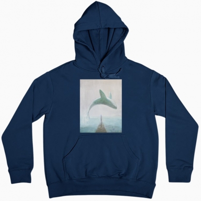 Women hoodie "The Whale"