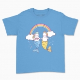 Children's t-shirt "Unicorn Mermaids"
