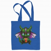 Eco bag "a green dragon"