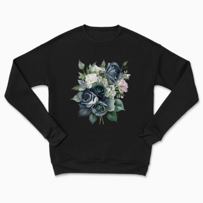 Сhildren's sweatshirt "A bouquet of dark flowers"