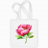 Eco bag "My flower: peony"