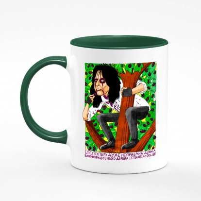 Printed mug "Alice Cooper"