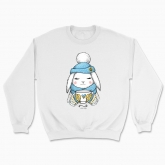 Unisex sweatshirt "Cute Winter Bunny"