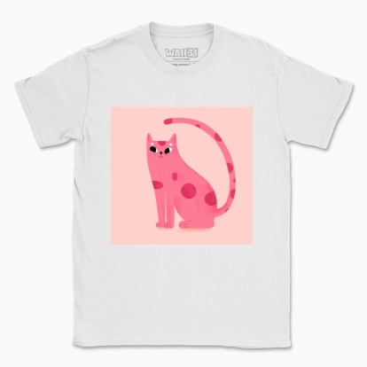 Men's t-shirt "Pink cat"