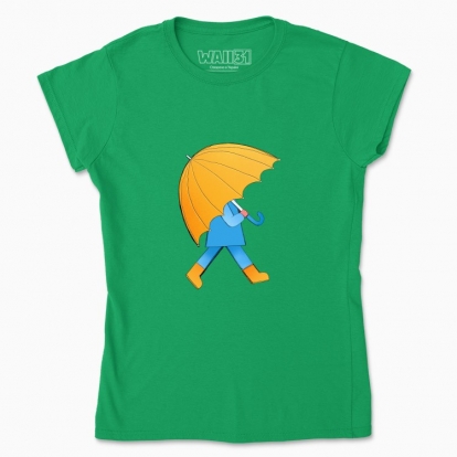 Women's t-shirt "An umbrella"