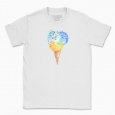 Men's t-shirt "Scoops of ice cream"