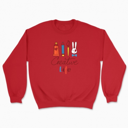 Unisex sweatshirt "Creative Life"