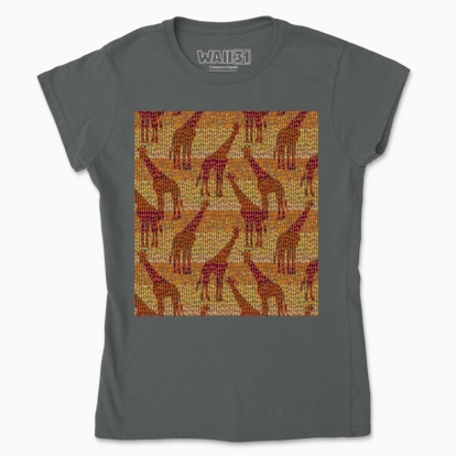 Women's t-shirt "Giraffes."