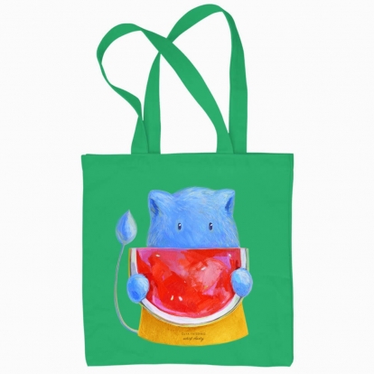Eco bag "Poohnastyk with Watermelon"