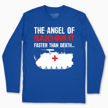 Men's long-sleeved t-shirt "The ANGEL of BAKHMUT"