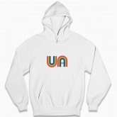 Man's hoodie "UA GLBT rainbow"