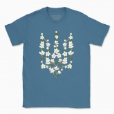 Men's t-shirt "Trydent made of flowers"