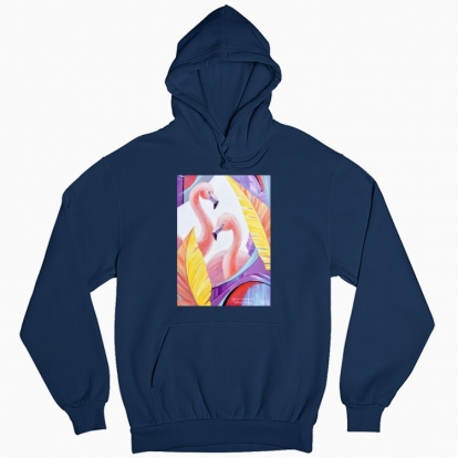 Man's hoodie "Flamingo"