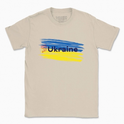 Men's t-shirt "The flag of Ukraine"