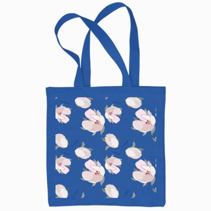 Eco bag "Magnolia pattern"