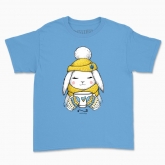 Children's t-shirt "Sunny Winter Bunny"