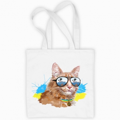 Eco bag "Ukrainian cat"