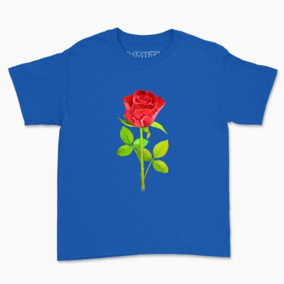 Дитяча футболка "Ботаніка: троянда"
